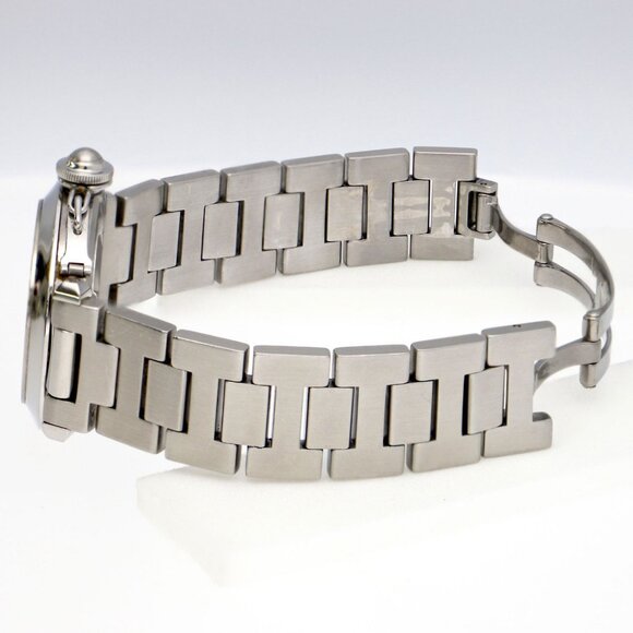 WATCH CARTIER W31015M7 Pasha white SS AT - Picture 8 of 9